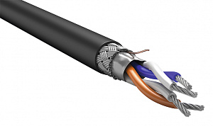  ITK Кабель интерфейсный RS-485 2х2х0,78 нг(А)-HF черный (200м)