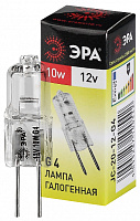  Лампочка галогенная ЭРА G4-JC-10W-12V G4 10Вт капсула теплый белый свет