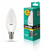  Camelion LED8-C35/830/E14 (Эл.лампа светодиодная 8Вт 220В)