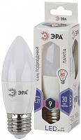  Лампочка светодиодная ЭРА STD LED B35-9W-860-E27 E27 / Е27 9Вт свеча холодный дневной свeт
