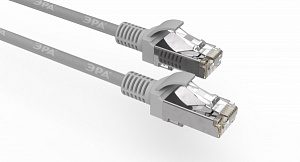  Патч корд ЭРА SIMPLE F/UTP экранированный 5 м, категория 5e, серый