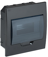 KREPTA 3 Корпус пластиковый ЩРВ-П-8 IP41 черный IEK