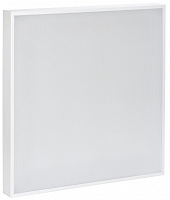  LIGHTING PRO Светильник светодиодный ДВО 2001A 40Вт 6500К IP40 588х588мм Грильято призма БАП 3ч IEK