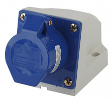  Розетка ЭРА R(OUT)-16-2P-PE-IP44 стационарная наружная 113 2Р+РЕ 16А 220В IP44