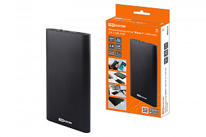  Внешний аккумулятор "Юкон 1", 6000 mAh, 2 А, 2 USB, TDM