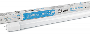  Лампа светодиодная ЭРА STD LED T8-20W-840-G13-1200mm G13 поворотный 20Вт трубка стекло нейтральный белый свет