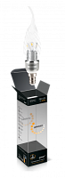  Лампа Gauss LED Candle Tailed Special Crystal clear 5W E14 2700K диммируемая 1/10/100