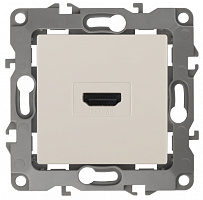  12-3114-02 ЭРА Розетка HDMI, IP20, Эра12, слоновая кость (10/100/3200)