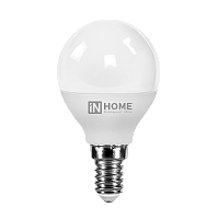  Лампа светодиодная LED-ШАР-VC 8Вт 230В Е14 6500К 760Лм IN HOME