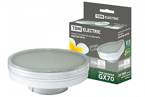  Лампа светодиодная GX70-11 Вт-4000 К TDM