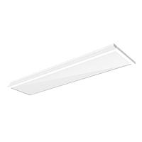  Светодиодный светильник VARTON тип кромки V-Clip 1200х300 35 Вт 4000 K IP40 RAL9010 с равномерной засветкой с рассеивателем опал в комплекте диммируем