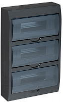  KREPTA 3 Корпус пластиковый ЩРН-П-36 IP41 черный IEK