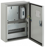  Корпус металлический ЩУ-1Н-12 IP55 ЭРА У2 серый (400х315х165)