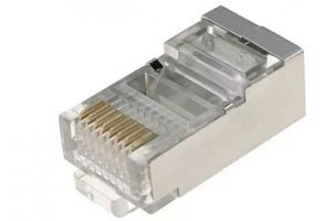  Джек ЭРА RJ-45 8P8C CAT 5e экранированный упаковка 100 шт.