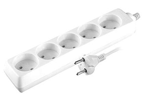  Volsten S 5x3 (э/удл. 5 гн. 3 м., 10А, 2200 Вт, ПВС2х0,75)