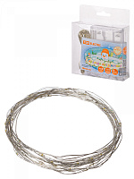  Гирлянда светодиодная "Роса50" 50LED, 5м, 3000К, 3хАА, TDM