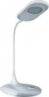  Светильник светодиодный настольный 61 408 NDF-D024-5W-6K-WH-LED 6Вт 6000К 300лм на основании бел. Navigator 61408