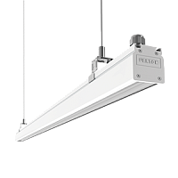  Светодиодный светильник VARTON Mercury Mall IP54 1458x54x58 мм 89°x115° 42 Вт 4000 K белый RAL9003 муар