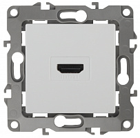  12-3114-01 ЭРА Розетка HDMI, IP20, Эра12, белый (10/100/3200)