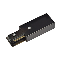  Коннектор шинопровода прямой SC-1B-TL черный серии TOP-LINE IN HOME