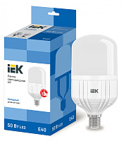  Лампа светодиодная HP 50Вт 230В 6500К E40 IEK