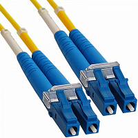  Патч-корд оптический соединительный (SM), 9/125 (OS2), LC/UPC-LC/UPC, (Duplex), LSZH, 5м REXANT