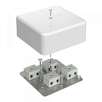  Коробка огнестойкая для кабель-канала 40-0470-FR10.0-8 Е15-Е120 RAL9003 103х103х45 (22 шт/кор) Промр