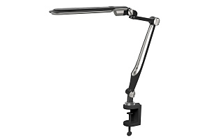  Camelion KD-830  C02 черн LED (Свет-к наст.,10 Вт,230В, на струбц.,600 лм,сенс.рег.ярк и цвет.темп.)