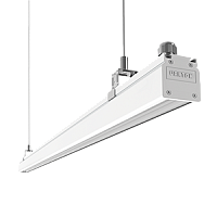  Светодиодный светильник VARTON Mercury Mall IP54 2173x54x58 мм линза 89°x115 78 Вт 4000 K белый RAL9003 муар