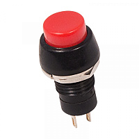  Выключатель-кнопка 250V 2А (2с) ON-OFF красная Micro (PBS-20А) REXANT