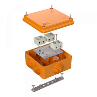  Коробка огнестойкая для о/п 40-0300-FR6.0-6 Е15-Е120 RAL2004 100х100х50 (14 шт/кор) Промрукав