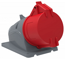  MAGNUM Розетка стационарная ССИ-125 32А-6ч/200/346-240/415В 3P+PE+N IP44 IEK