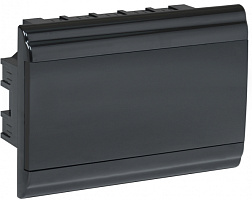  PRIME Корпус пластиковый ЩРВ-П-12 модулей встраиваемый черный IP41 IEK