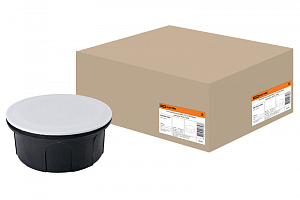  Распаячная коробка СП D70х30мм, крышка, IP20, TDM