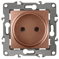  12-2105-14 ЭРА Розетка 2P, 16A-250В, IP20, Эра12, медь (10/100/3000)