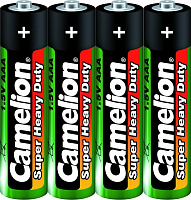  Camelion Green R03 SR-4 (R03P-SP4G, мизинчиковая батарейка ААА 1.5В)