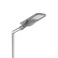  Светодиодный светильник VARTON уличный консольный Tornado Xtrem Urban 50 Вт 4000 K RAL7045 серый муар