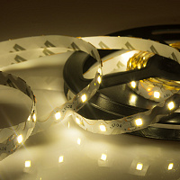  Лента светодиодная 12В, SMD2835, 4,8Вт/м, 60 LED/м, 3000К, 6мм, 5м, S-образная плата, IP20 LAMPER