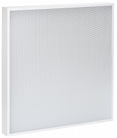  LIGHTING PRO Светильник светодиодный ДВО 2001A 45Вт 4000К IP40 588х588мм Грильято микропризма БАП 3ч IEK