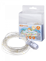  Гирлянда светодиодная "Роса20" 20LED, 2м, 3000К, 2хCR2032 , TDM