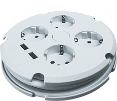  Удлинитель 4х1.5м с заземл. 16А IP20 61 456 NPE-USB02-04-150-ESC-3х1 2хUSB 2.1А 3х1 с выкл. Navigator 61456