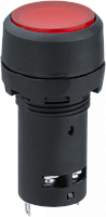  Кнопка d22мм 230В NO+NC 82 822 NBI-B-09-R с подсветкой красн. Navigator 82822