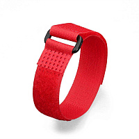  Стяжка-велькро КСВ-П 20х450 (красн) (Fortisflex)