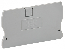  Заглушка для КПИ 2в-10 серая IEK