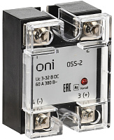  Реле твердотельное OSS-2 60А 380В AC 3-32В DC ONI