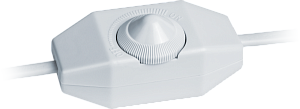  Шнур 61 602 NPS-FS02-170-2х0.5-WH 1.7м с диммир. выкл. бел. Navigator 61602