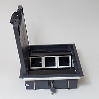  Люк на 6 постов (45х45),металл/ пластик, с пластиковой коробкой, IP40