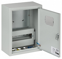  Корпус металлический навесной ЭРА ЩУРН-1/12 (400х300х155) IP31 УХЛЗ серый