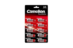  Camelion Plus Alkaline LR6 BL-1x10 отрывные (LR6-BP1x10P, пальчиковая батарейка АА 1.5В)
