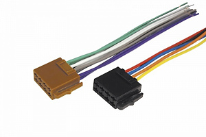  Разъемы для автомагнитол Евро ISO, 2 гнезда акустика+питание REXANT